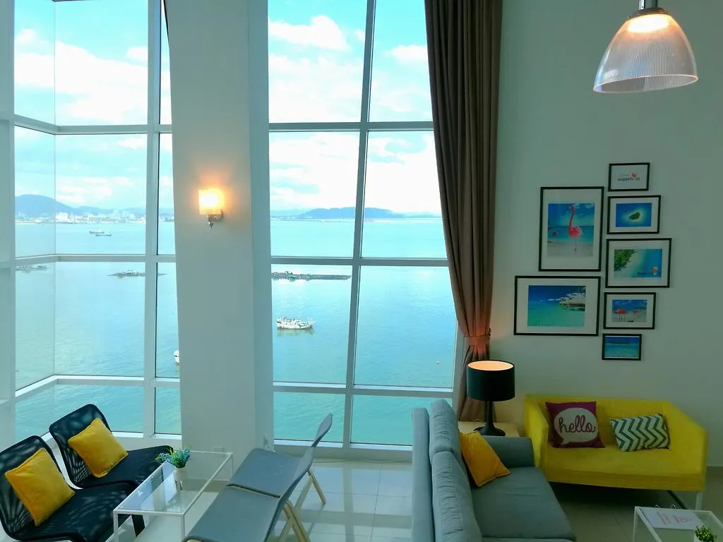 Georgetown Seaview Seafront Duplex Apartment