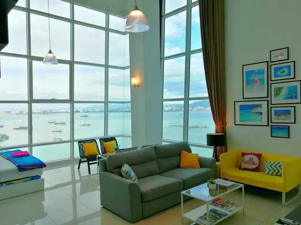 Georgetown Seaview Seafront Duplex Malaysia